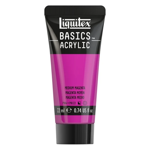 500 Medium magenta, farba akrylowa Liquitex 22 ml