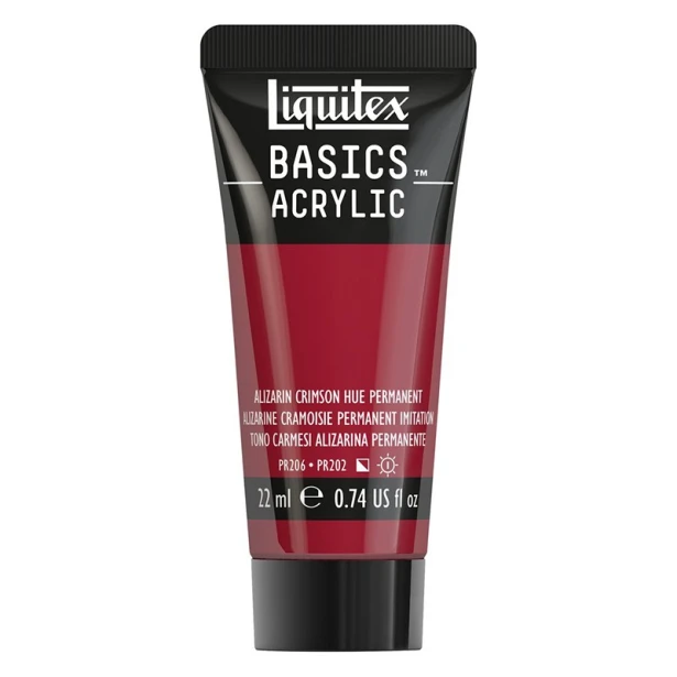 116 Alizarin crimson hue permanent, farba akrylowa Liquitex 22 ml