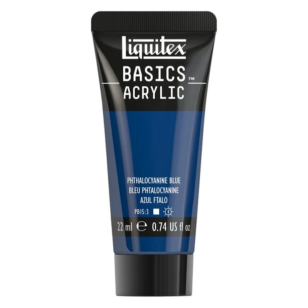 316 Phthalocyanine blue, farba akrylowa Liquitex 22 ml