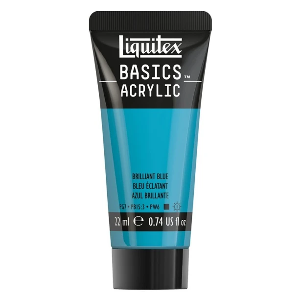570 Brilliant blue, farba akrylowa Liquitex 22 ml