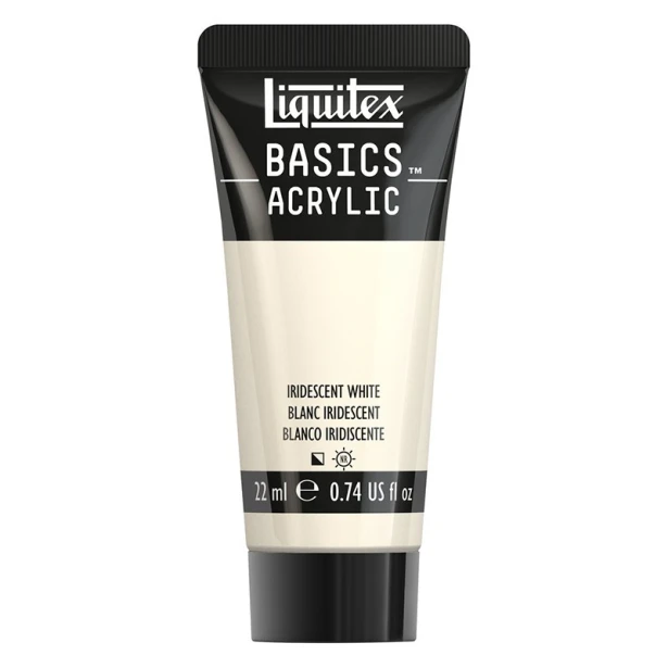 238 Iridiscent white, farba akrylowa Liquitex 22 ml