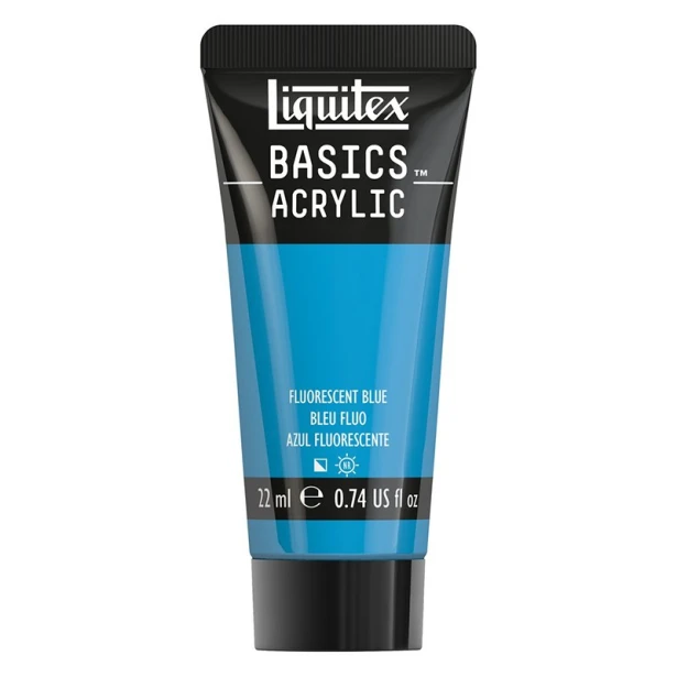 984 Fluo blue , farba akrylowa Liquitex 22 ml