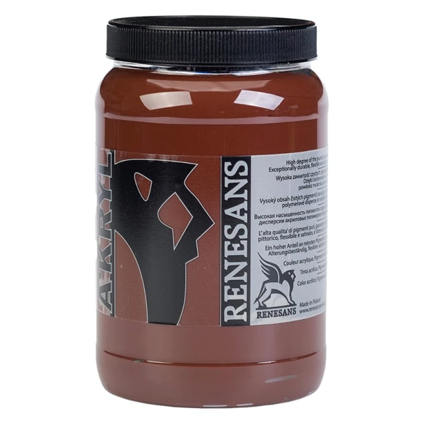 26 Brunat Van Dyck, farba akrylowa A'kryl Renesans 500 ml