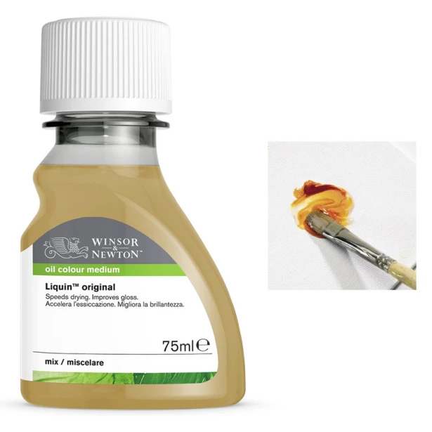 Liquin original W&amp;N, medium szybkoschnące do farb olejnych 75 ml