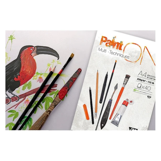Paint ON, uniwersalny blok A3, 40 ark.