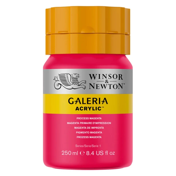 533 Process magenta, farba akrylowa serii Galeria 250 ml