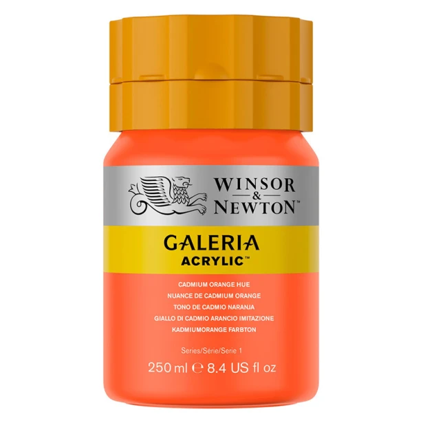 090 Cadmium orange hue, farba akrylowa serii Galeria 250 ml