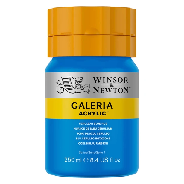 138 Cerulean blue hue, farba akrylowa serii Galeria 250 ml