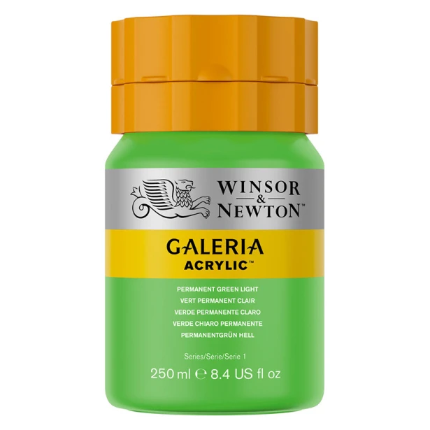 483 Permanent green light, farba akrylowa serii Galeria 250 ml