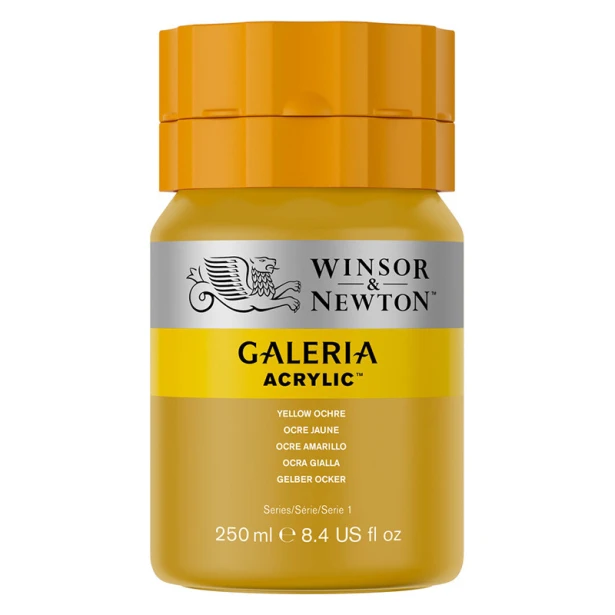 744 Yellow ochre, farba akrylowa serii Galeria 250 ml