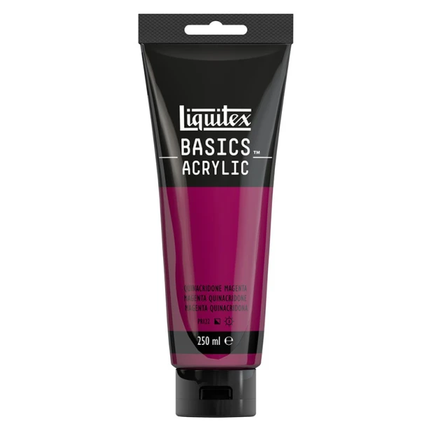 114 Quinacridone magenta, farba akrylowa Liquitex 250 ml
