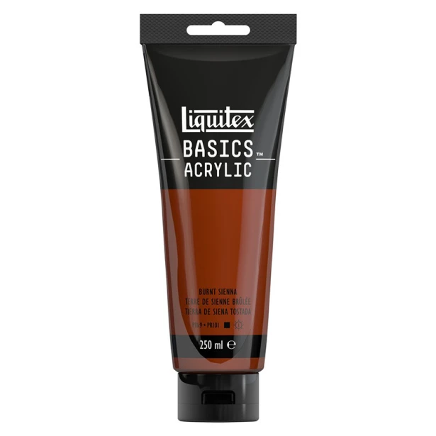 127 Burnt sienna, farba akrylowa Liquitex 250 ml