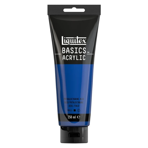 316 Phthalocyanine blue, farba akrylowa Liquitex 250 ml
