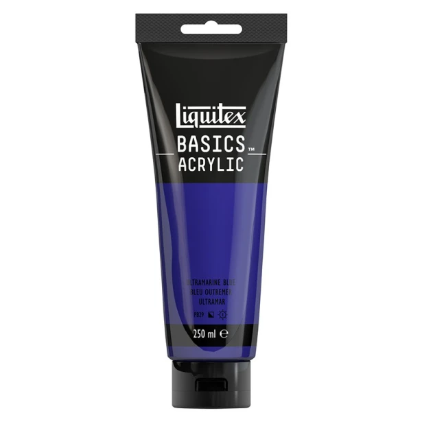 380 Ultramarine blue, farba akrylowa Liquitex 250 ml
