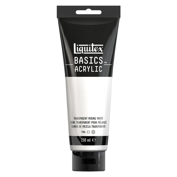 430 Transparent mixing white, farba akrylowa Liquitex 250 ml