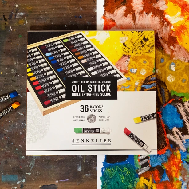 Oil Stick farby olejne w sztyftach Sennelier, 36 kolorów