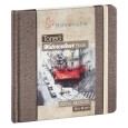 Toned Watercolur Book Hahnemuhle, twarda oprawa 14 x 14 cm
