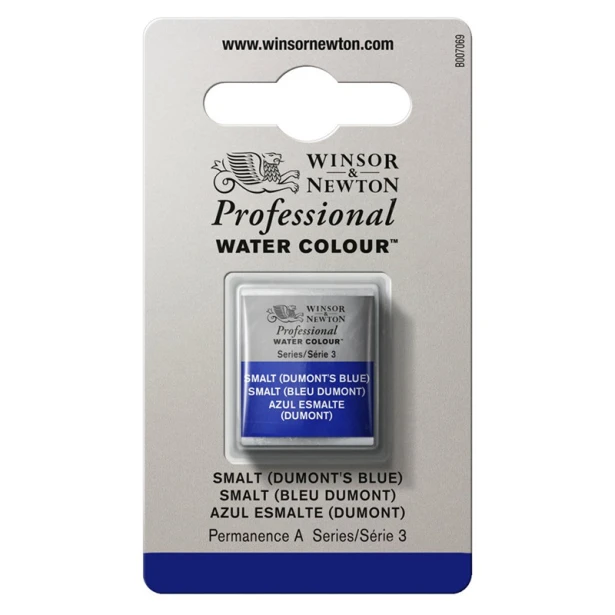 710 Smalt Dumont's Blue, akwarela Professional, półkostka