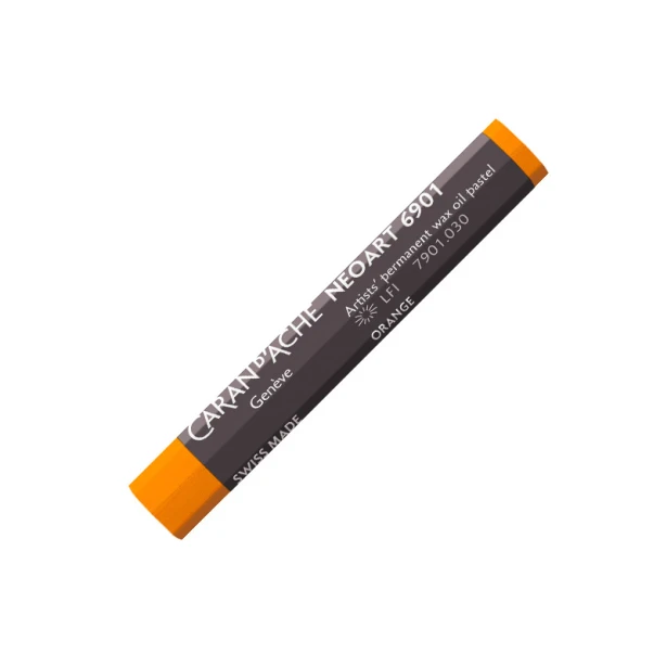 030 Orange, woskowo-olejna pastel Neoart 6901