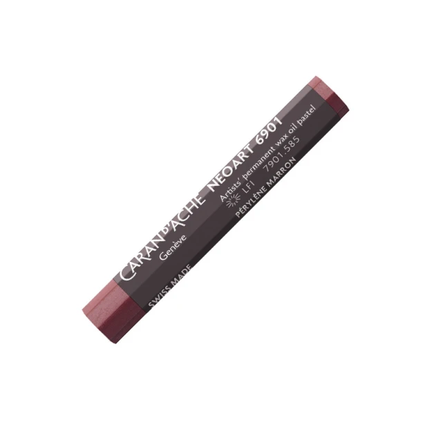 585 Perylene Brown, woskowo-olejna pastel Neoart 6901