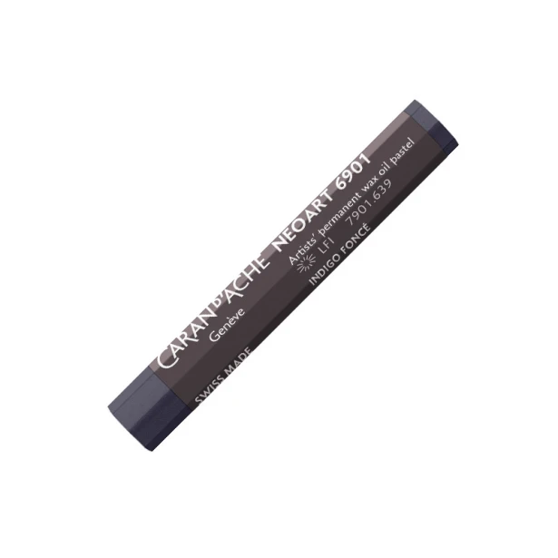 639 Dark Indigo, woskowo-olejna pastel Neoart 6901