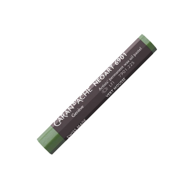 225 Moss Green, woskowo-olejna pastel Neoart 6901