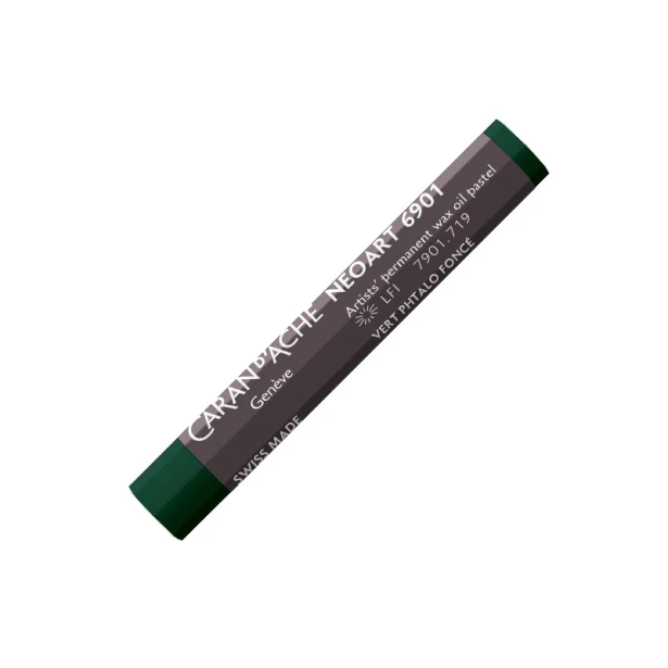 719 Dark Phthalo. Green, woskowo-olejna pastel Neoart 6901
