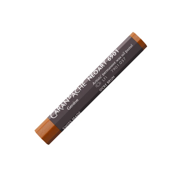 037 Brown Ochre, woskowo-olejna pastel Neoart 6901