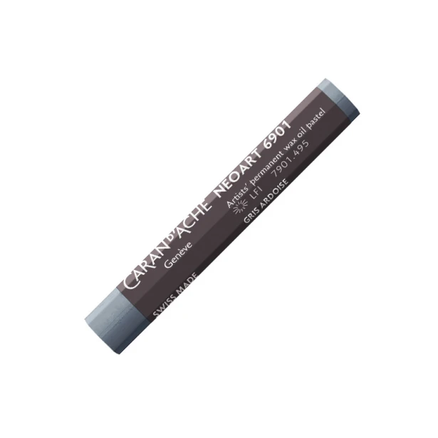 495 Slate Grey, woskowo-olejna pastel Neoart 6901