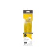 Pędzle Mixed Media Daler Rowney, 10 sztuk