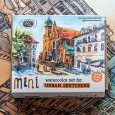 Mini Urban Sketchers Set APRICOT, akwarele Aquarius 8 kol.