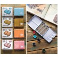 Metalowa kasetka Mini Box Gold na 12 półkostek akwareli, Szmal
