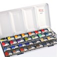 Akwarele w kostkach Classic Rosa Gallery, 28 kol. metalowe etui