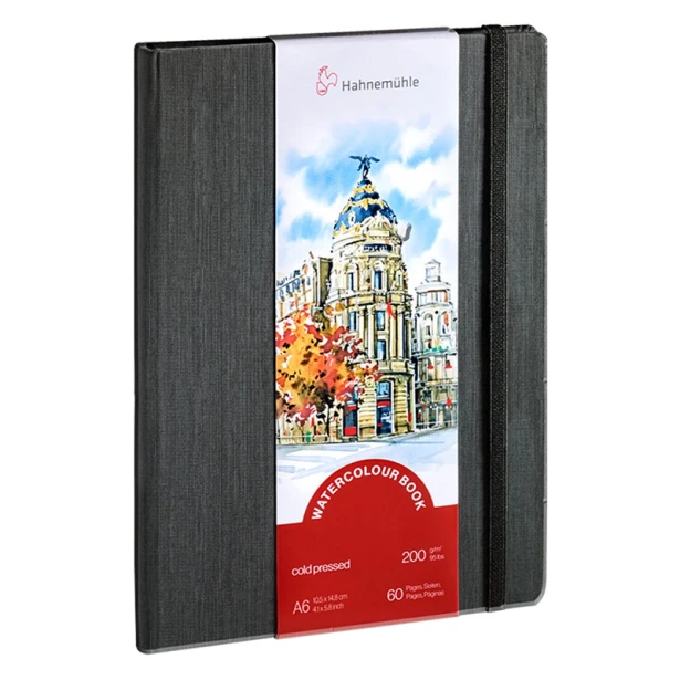 Watercolour Book Hahnemuhle A6, 30 ark. 200 g/m²
