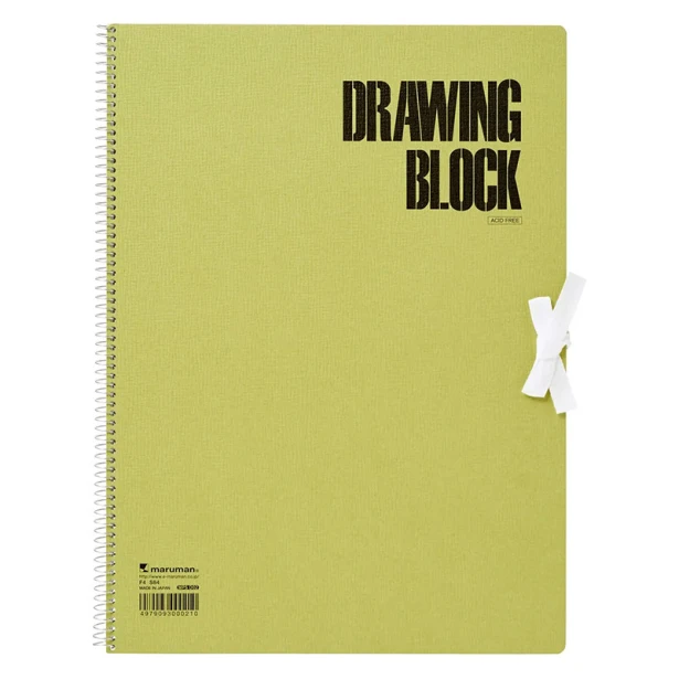 Szkicownik na spirali Drawing Block Maruman, 20 ark., 33 x 24 cm