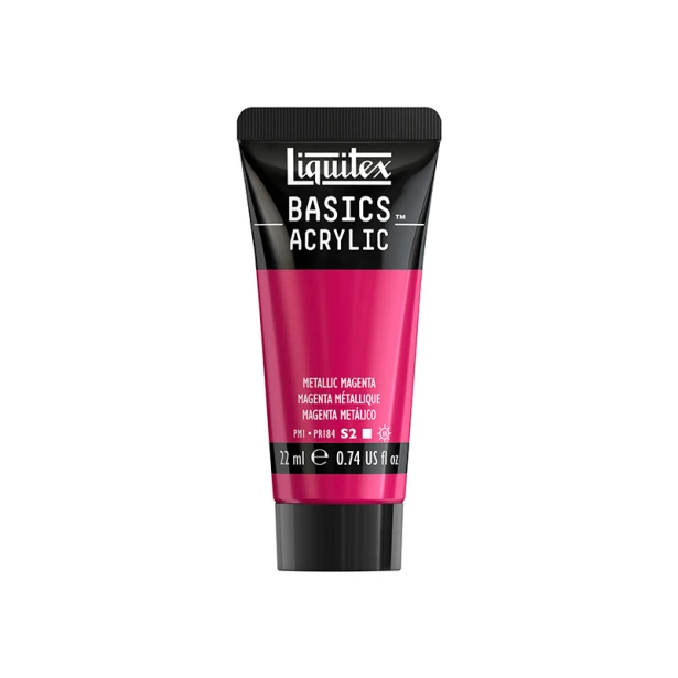 342 Metallic Magenta, farba akrylowa Liquitex 22 ml
