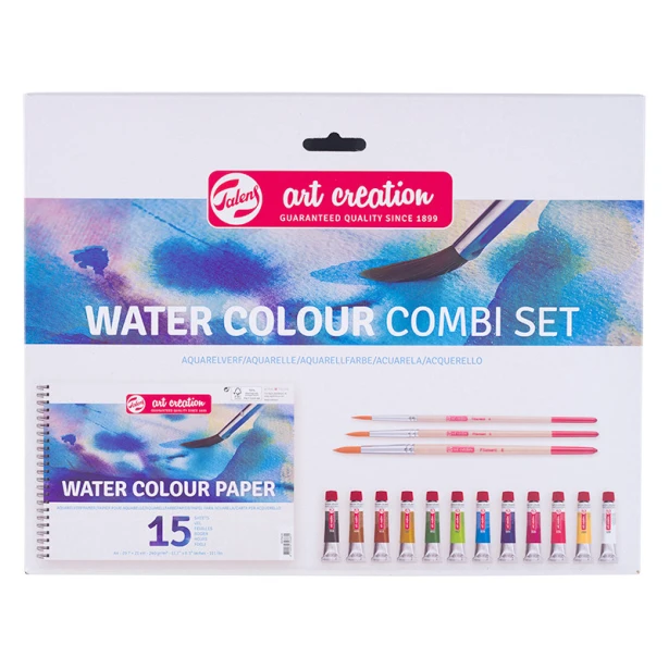 Zestaw Watercolour Art Creation Combi Set, 16 elementów