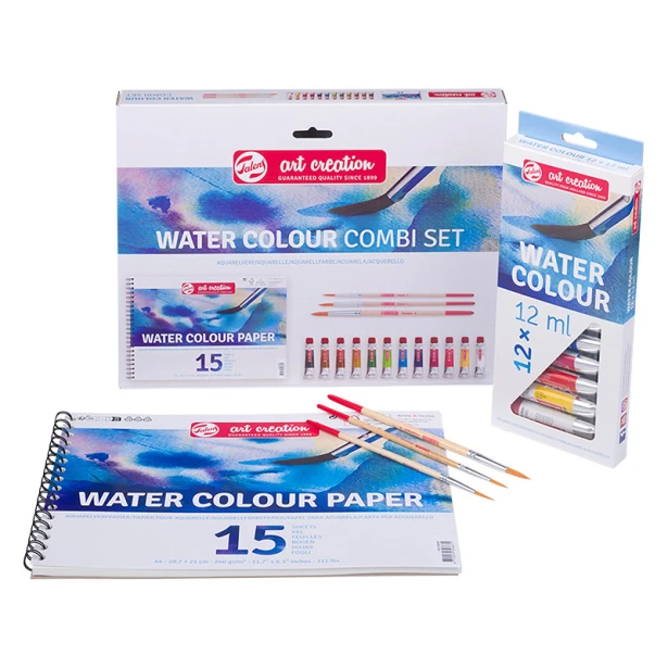 Zestaw Watercolour Art Creation Combi Set, 16 elementów