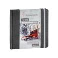 Toned Watercolur Book Grey Hahnemuhle, 200 g, 14 x 14 cm
