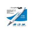 7155 Ocean, dwustronny pisak akrylowy Graph'it Go!