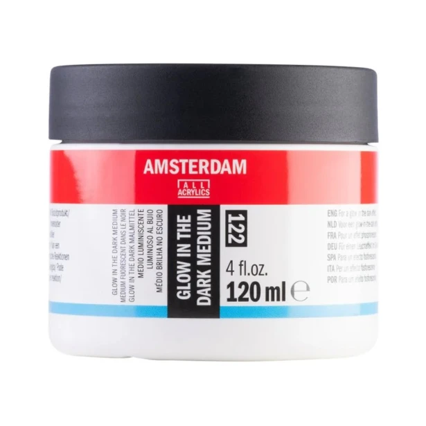 122 Medium żelowe świecące w ciemności Amsterdam 120 ml