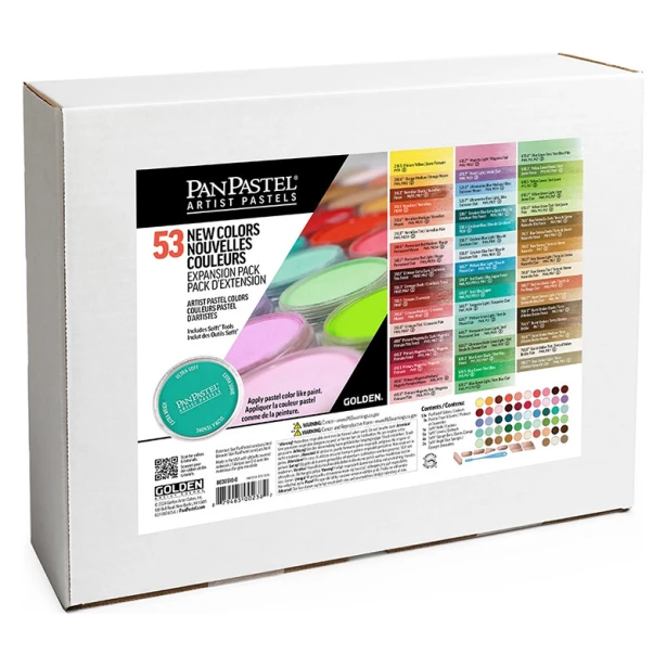 New Colors – zestaw suchych pasteli PanPastel, 53 kolory