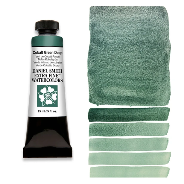 258 Cobalt Green Deep, akwarela Daniel Smith 15 ml