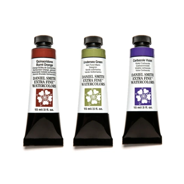 Secondary Set, akwarele w tubkach Daniel Smith 3 x 15 ml