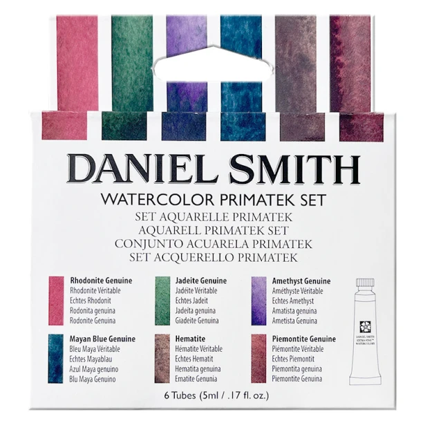 Primatek Set, akwarele w tubkach Daniel Smith 6 x 5 ml