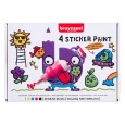 Sticker Paint, farby dla dzieci Bruynzeel 4 x 50 ml