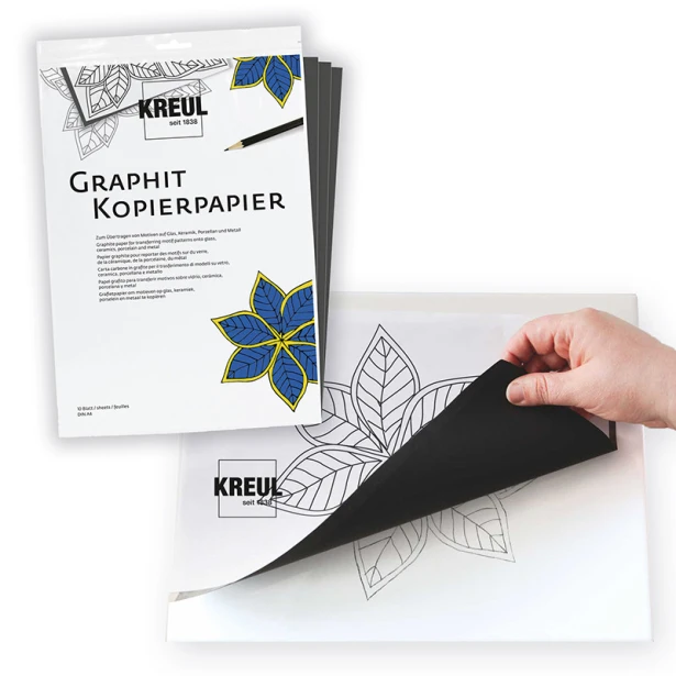 Papier transferowy grafitowy 10 arkuszy A4, Kreul
