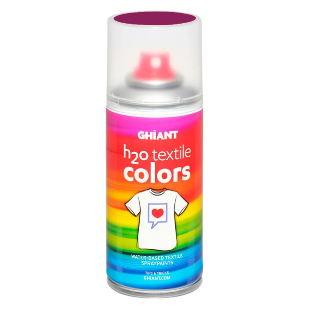 Crimson, farba H2O Textil Color spray 150 ml