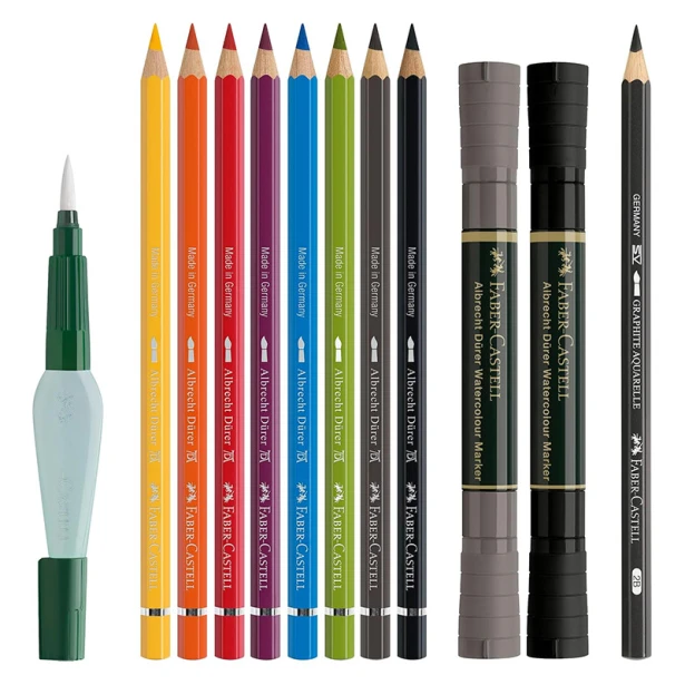 Zestaw rysunkowy Discovery Set Watercolour FC, 12 elem.