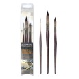 Zestaw pędzli syntetycznych da Vinci Signature Set, 3 sztuki